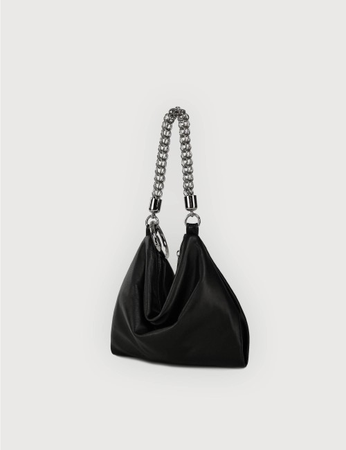 Ewa piccola in Nappa Morbida - Nero