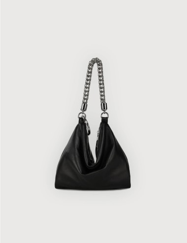 Ewa piccola in Nappa Morbida - Nero