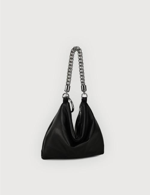 Ewa piccola in Nappa Morbida - Nero